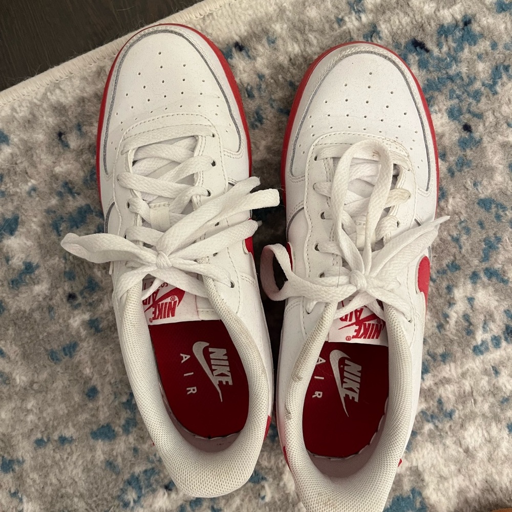 Red and white air forces